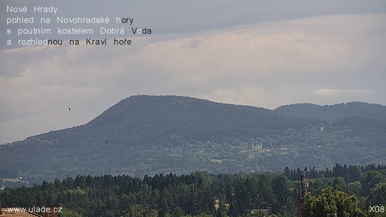 Aktuální pohled na Novohradské Hory
