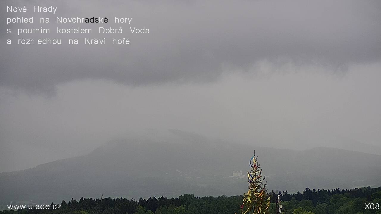 Aktuální pohled na Novohradské Hory